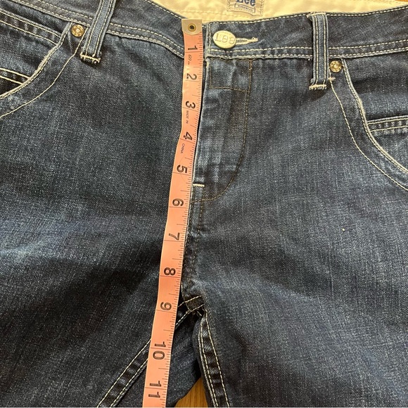 Lee Workwear Women’s Deep Indigo Denim Straight Jeans size 26 - Picture 6 of 8